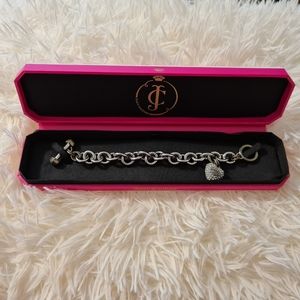 Juicy Couture Pave Heart Bracelet